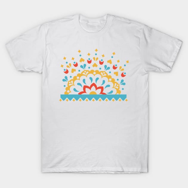 Mandala pattern T-Shirt by Good Day